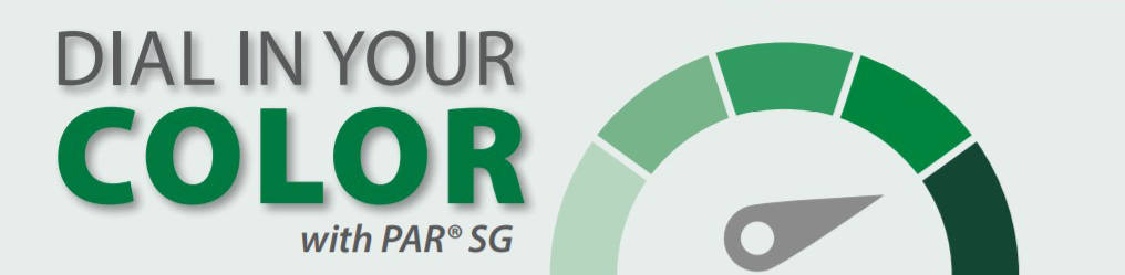Dial in Your Color with PAR® SG